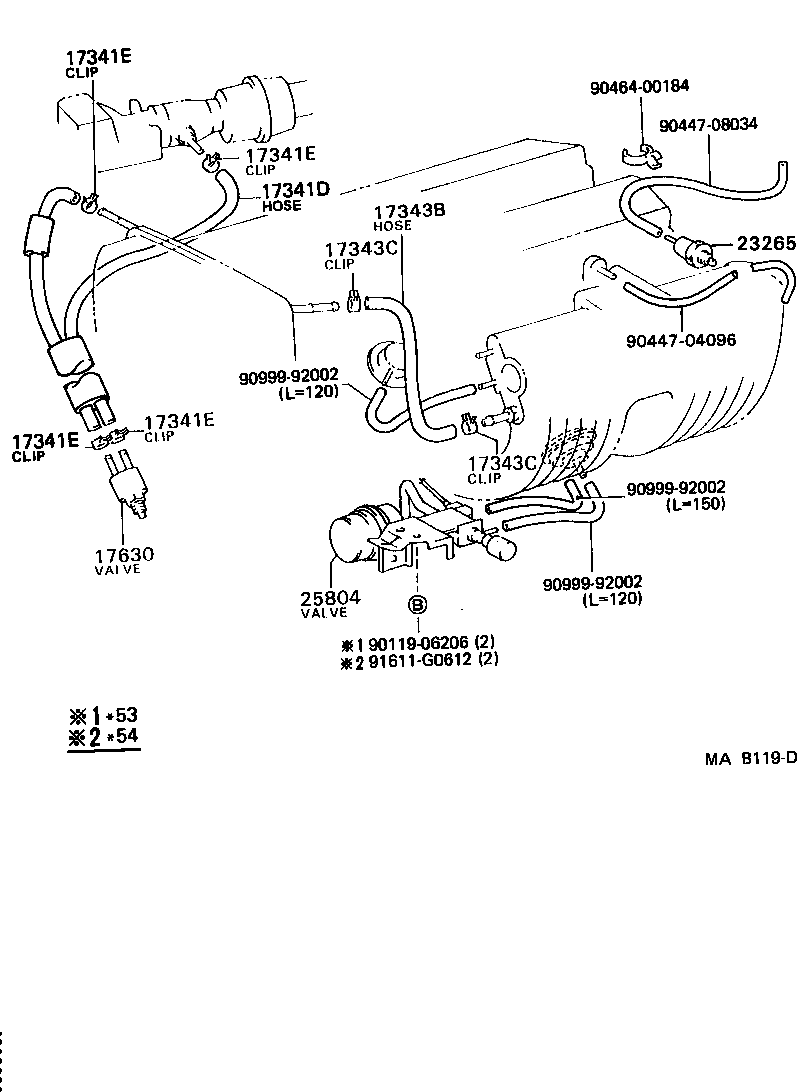  MARK 2 |  VACUUM PIPING