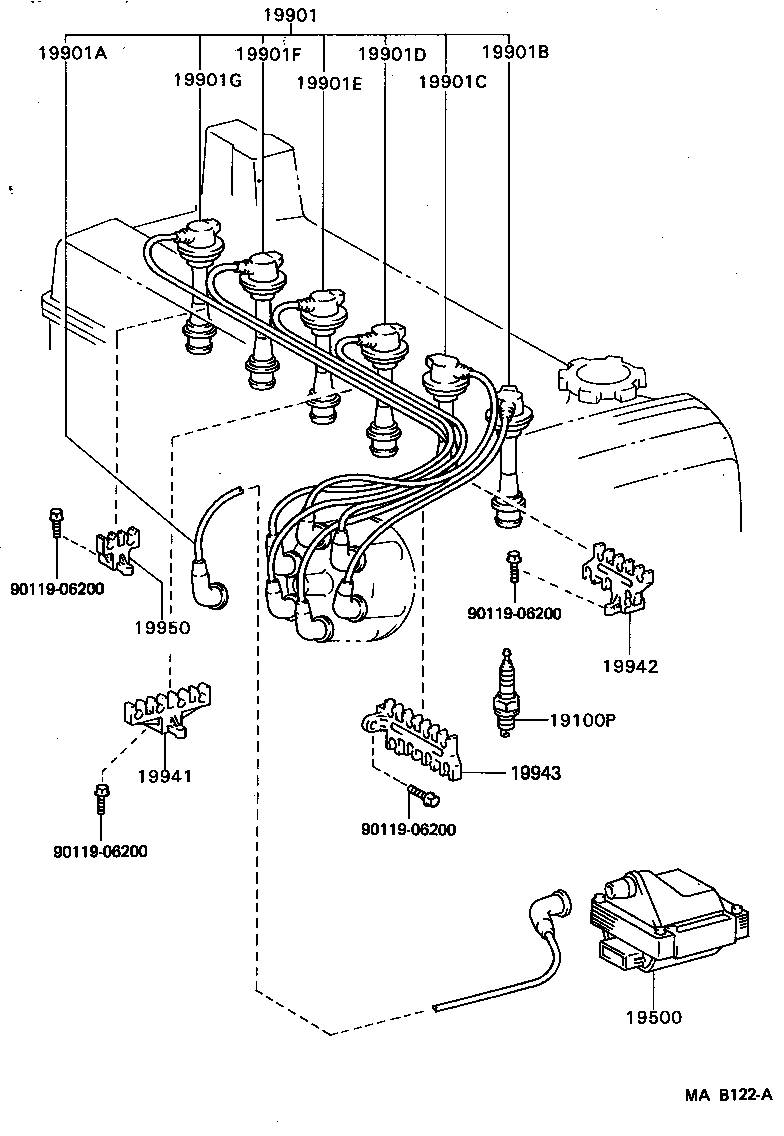 MARK 2 |  IGNITION COIL SPARK PLUG