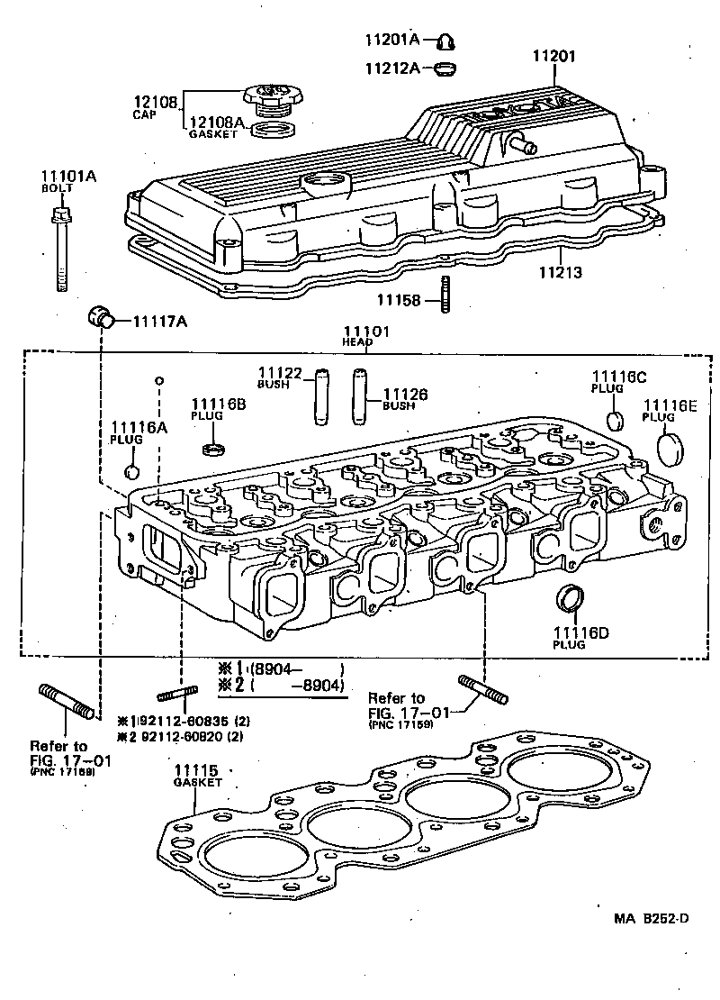  LAND CRUISER S T H T |  CYLINDER HEAD