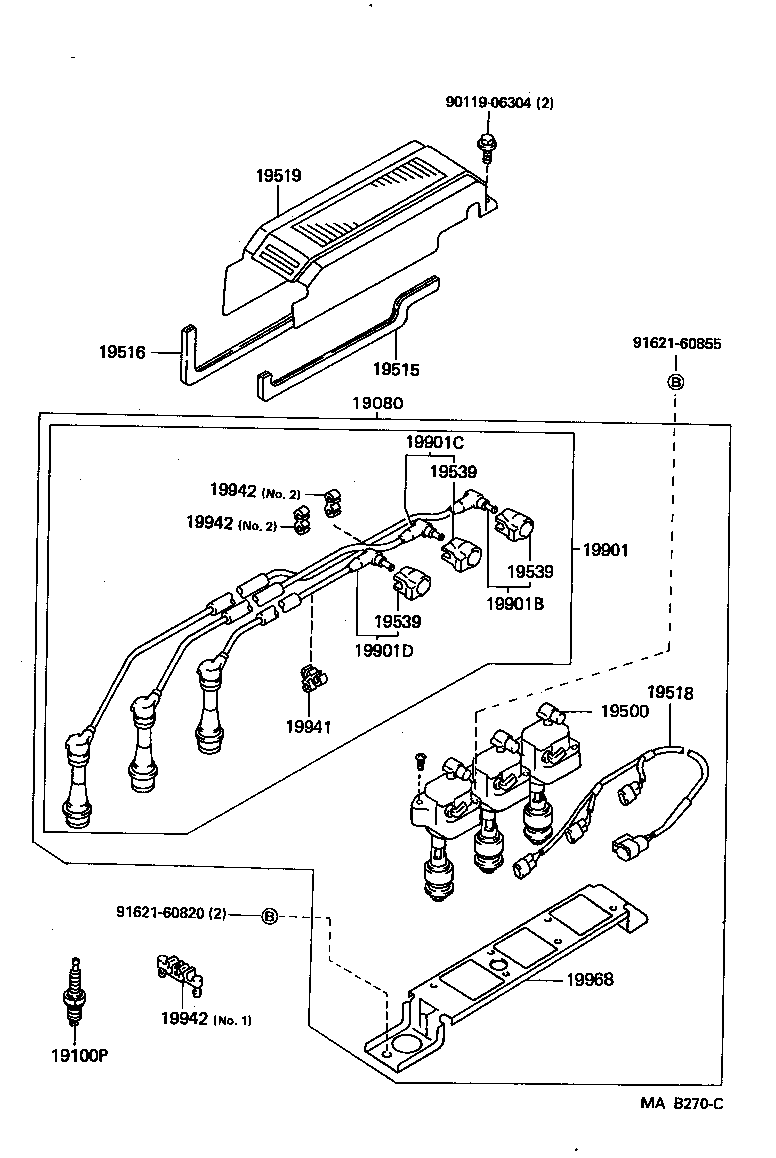  MARK 2 |  IGNITION COIL SPARK PLUG