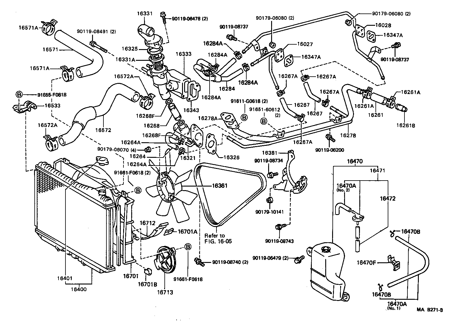  MARK 2 |  RADIATOR WATER OUTLET