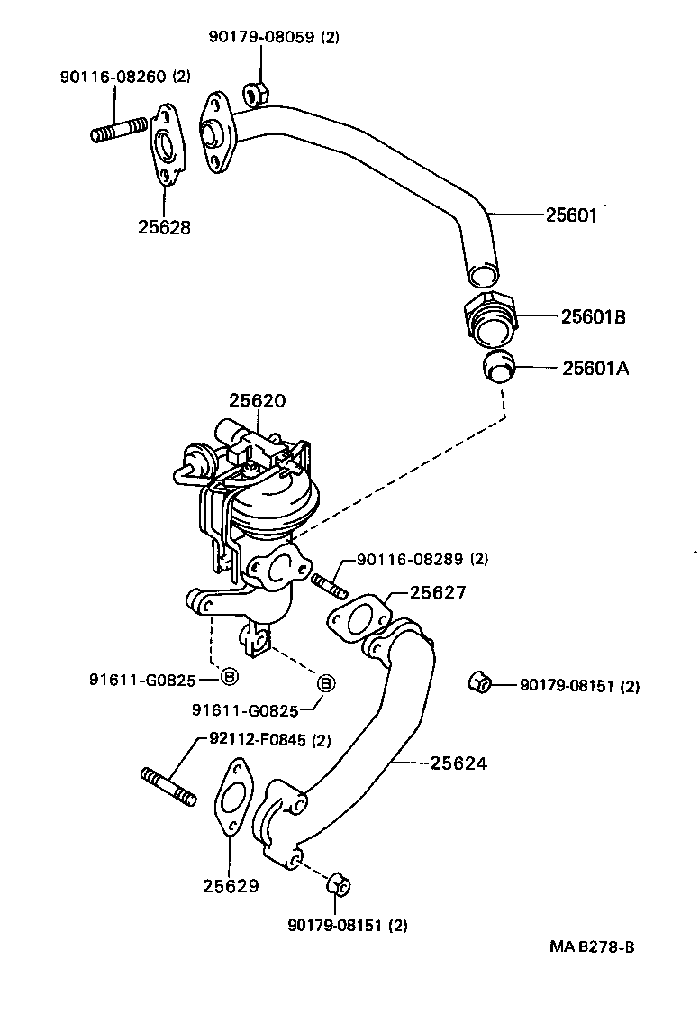  CRESTA |  EXHAUST GAS RECIRCULATION SYSTEM