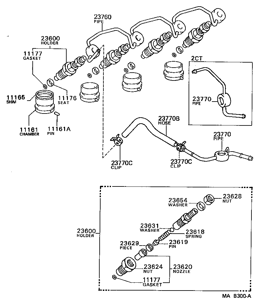  TOWN MASTERACE V WG |  INJECTION NOZZLE