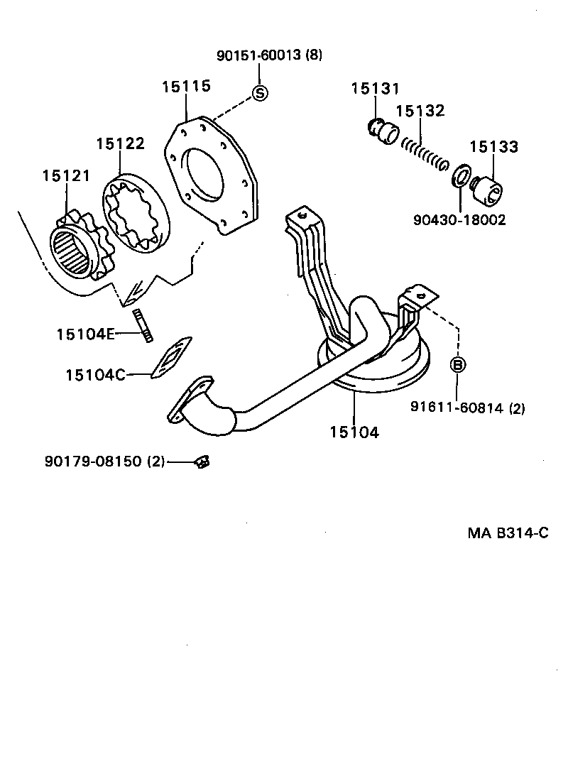  HILUX |  ENGINE OIL PUMP