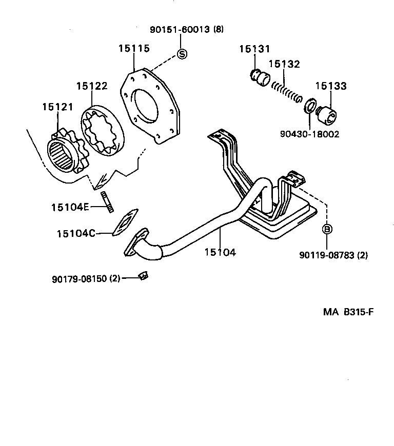  HILUX |  ENGINE OIL PUMP