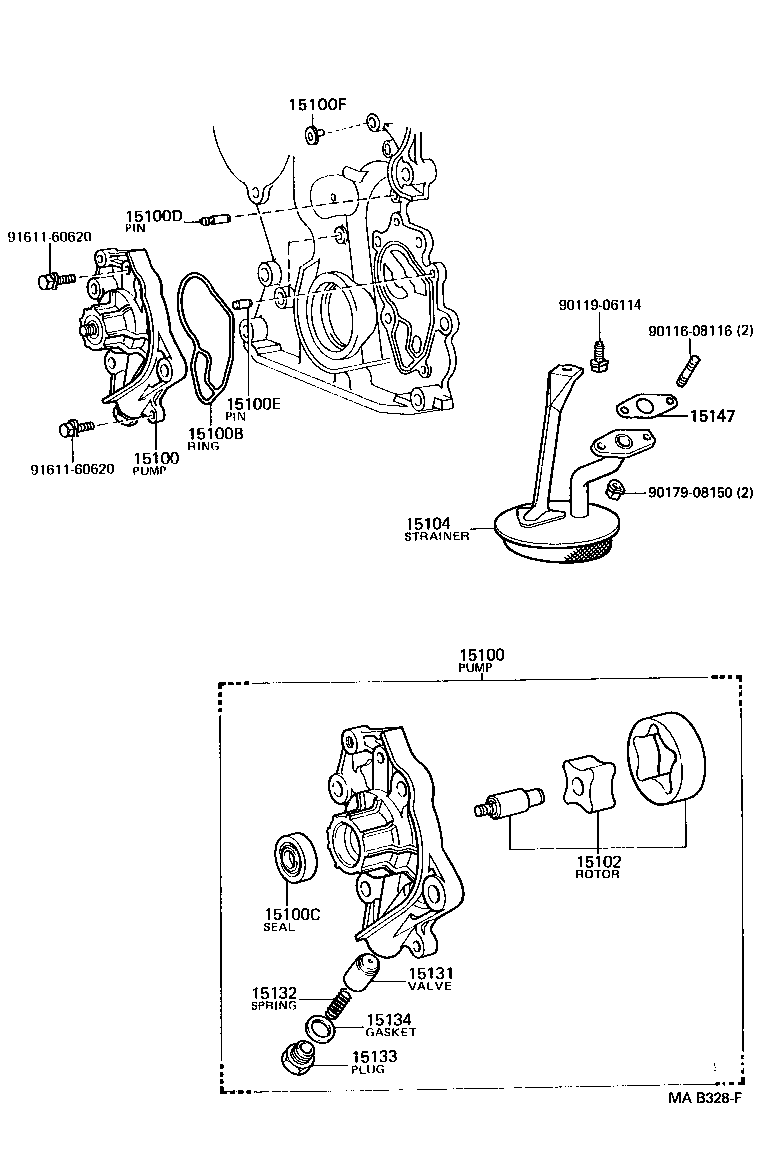  MARK 2 |  ENGINE OIL PUMP