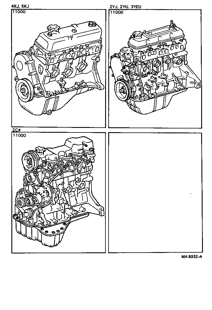  TOWN MASTERACE V WG |  PARTIAL ENGINE ASSEMBLY