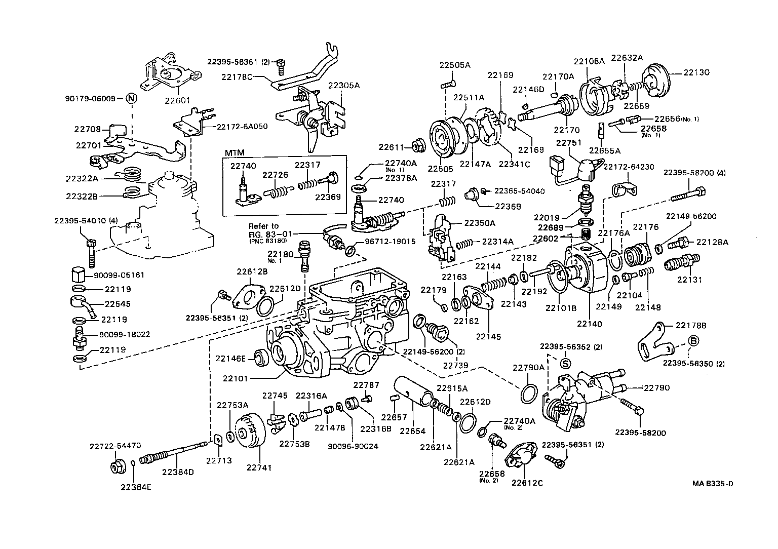  TOWN MASTERACE V WG |  INJECTION PUMP BODY