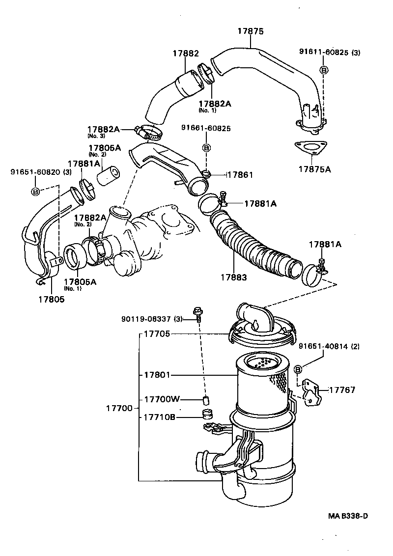  TOWN MASTERACE V WG |  AIR CLEANER