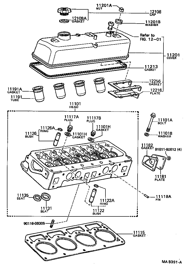  TOWN MASTERACE V WG |  CYLINDER HEAD