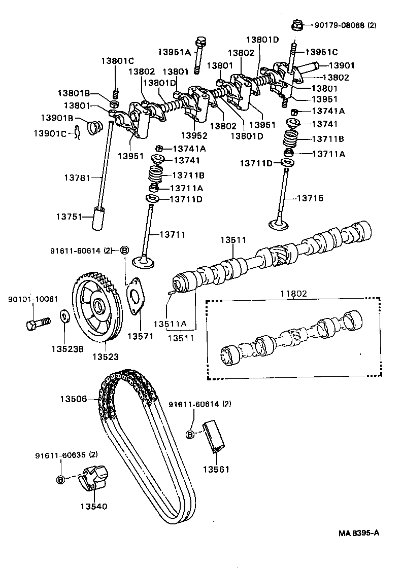  TOWN MASTERACE V WG |  CAMSHAFT VALVE