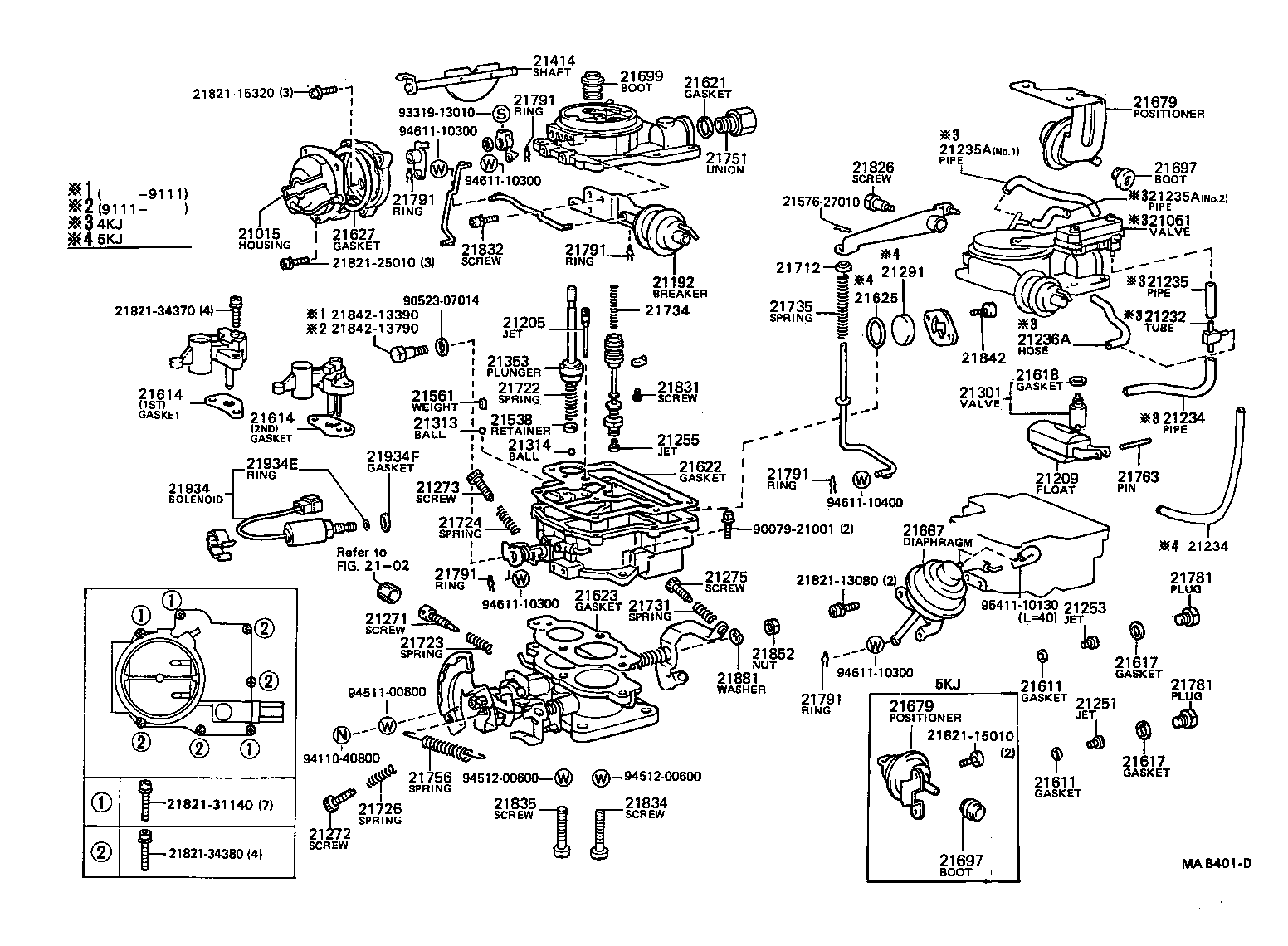  TOWN MASTERACE V WG |  CARBURETOR