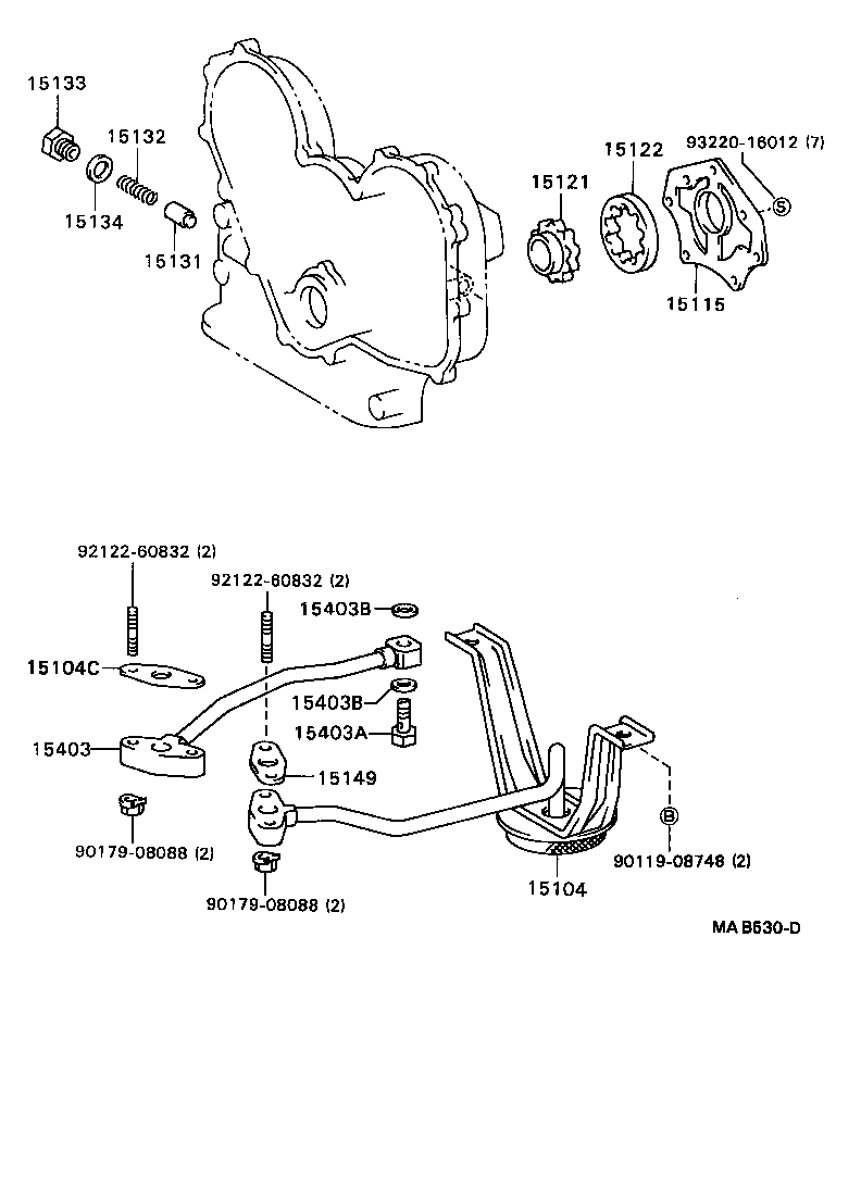 DYNA TOYOACE QUICK |  ENGINE OIL PUMP