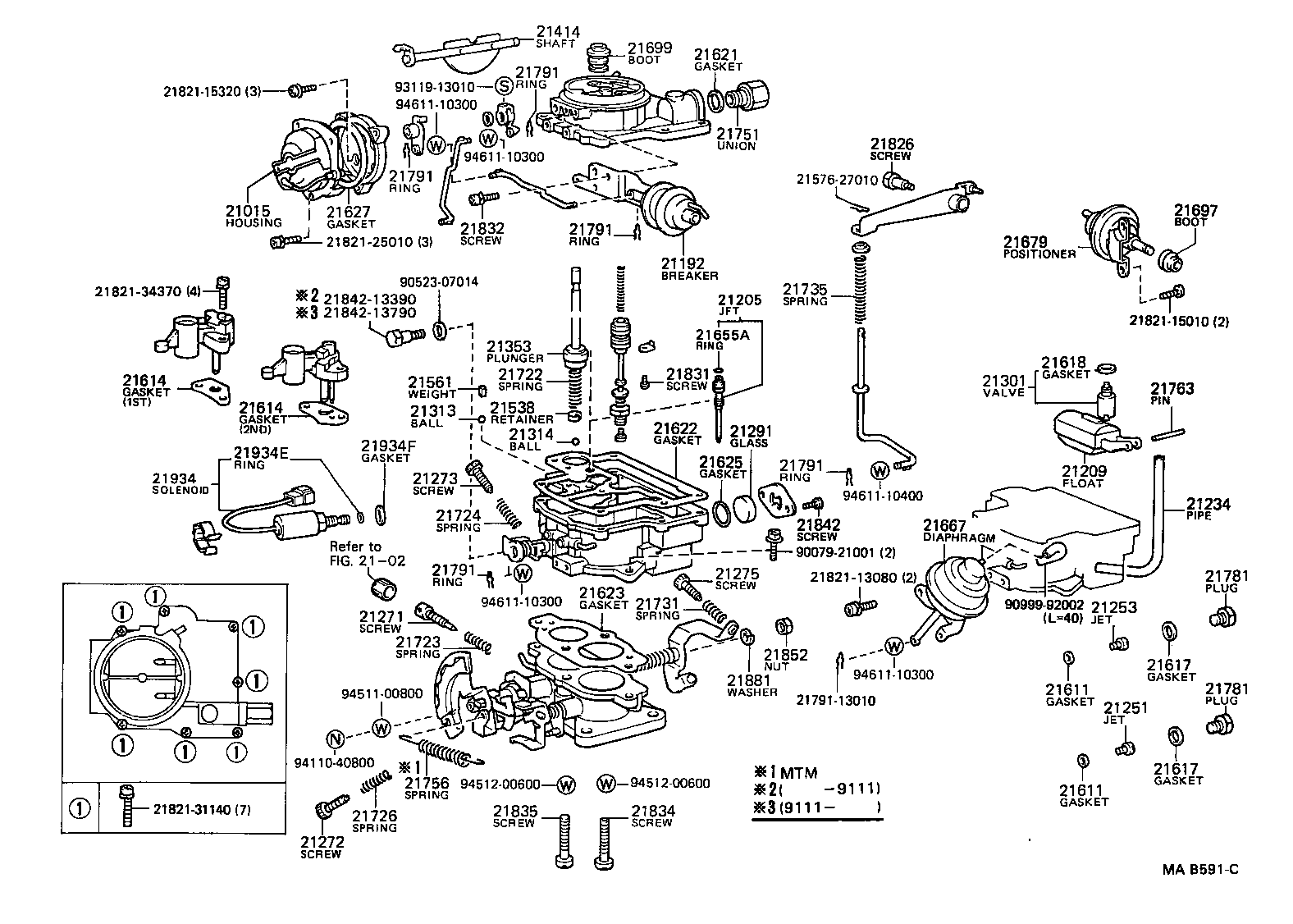  LITEACE VAN WAGON |  CARBURETOR