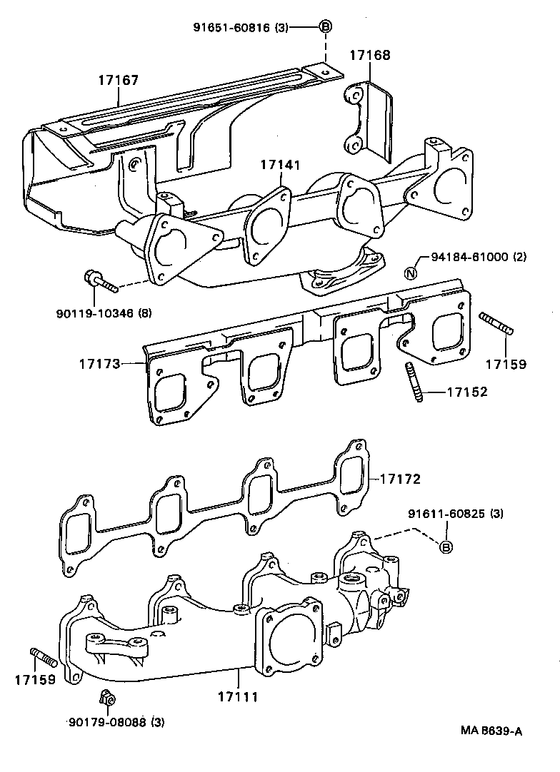  DYNA TOYOACE QUICK |  MANIFOLD