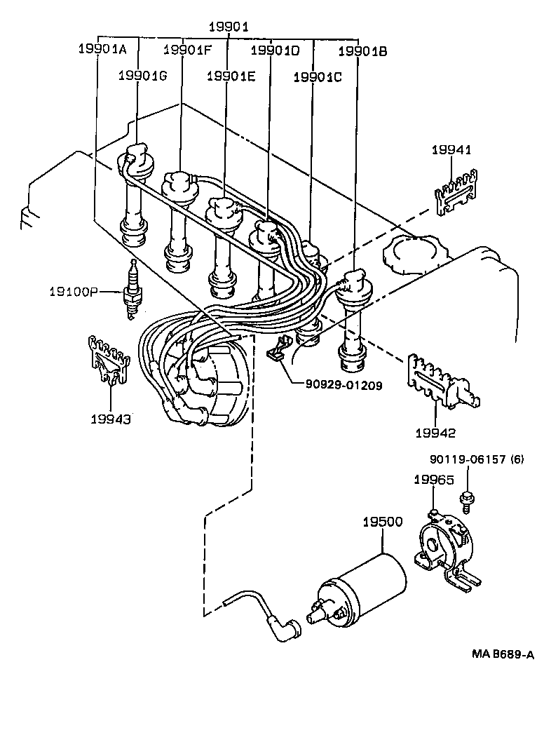  MARK 2 V WG |  IGNITION COIL SPARK PLUG