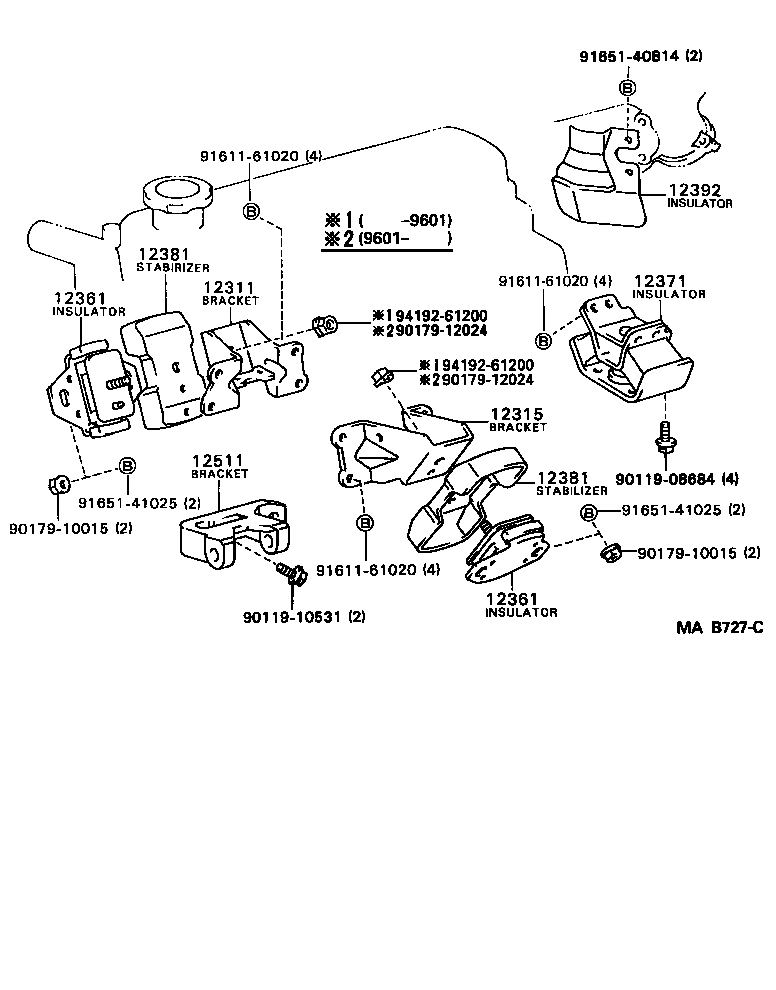  MARK 2 V WG |  MOUNTING