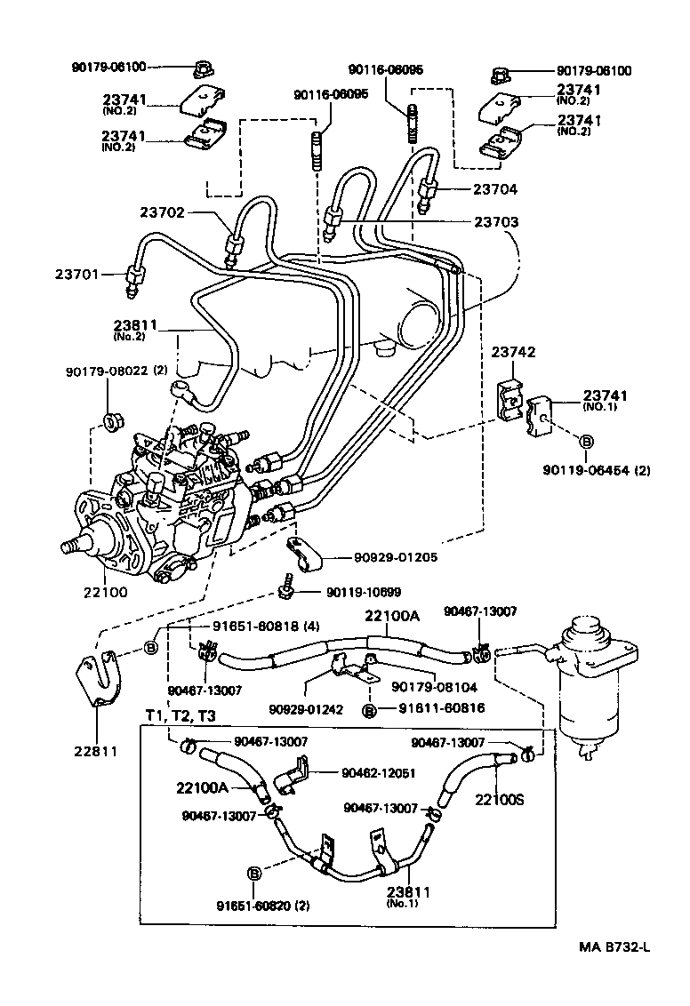  HIACE TRUCK |  INJECTION PUMP ASSEMBLY