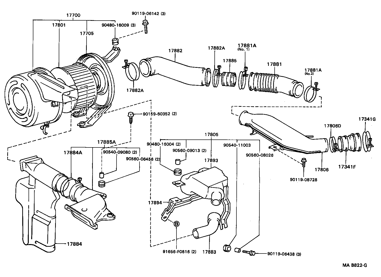 MARK 2 V WG |  AIR CLEANER