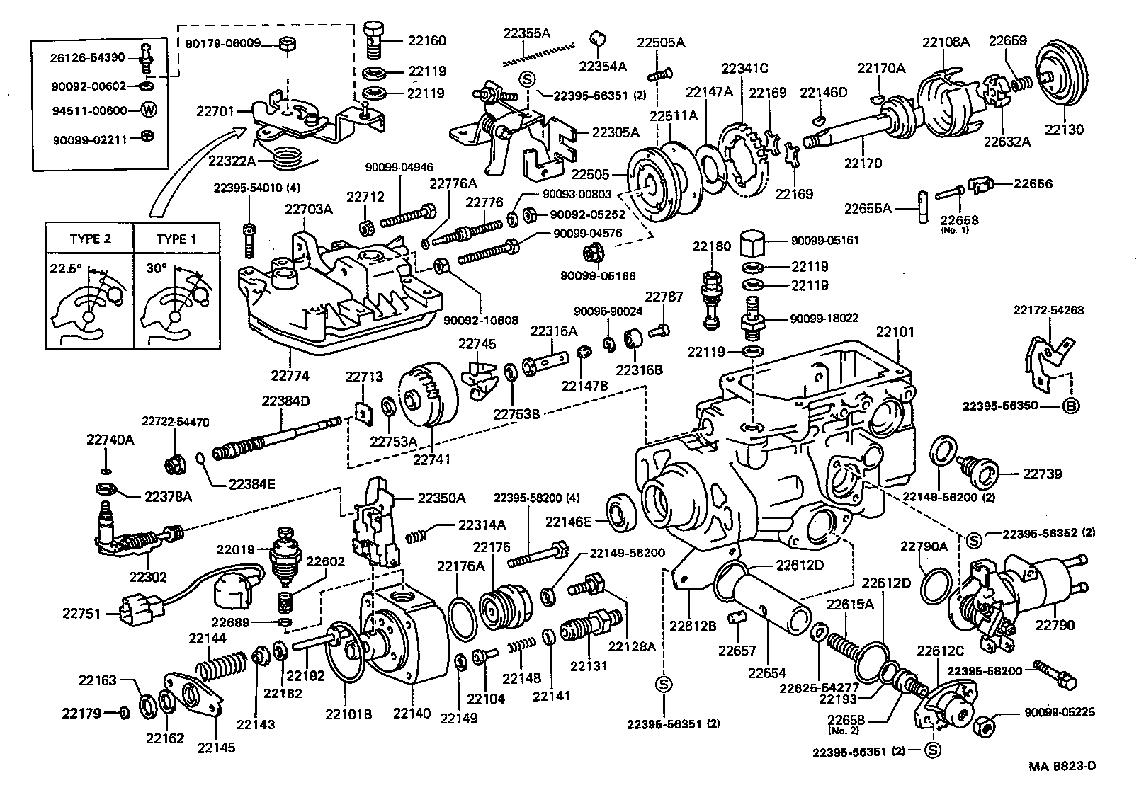  MARK 2 V WG |  INJECTION PUMP BODY