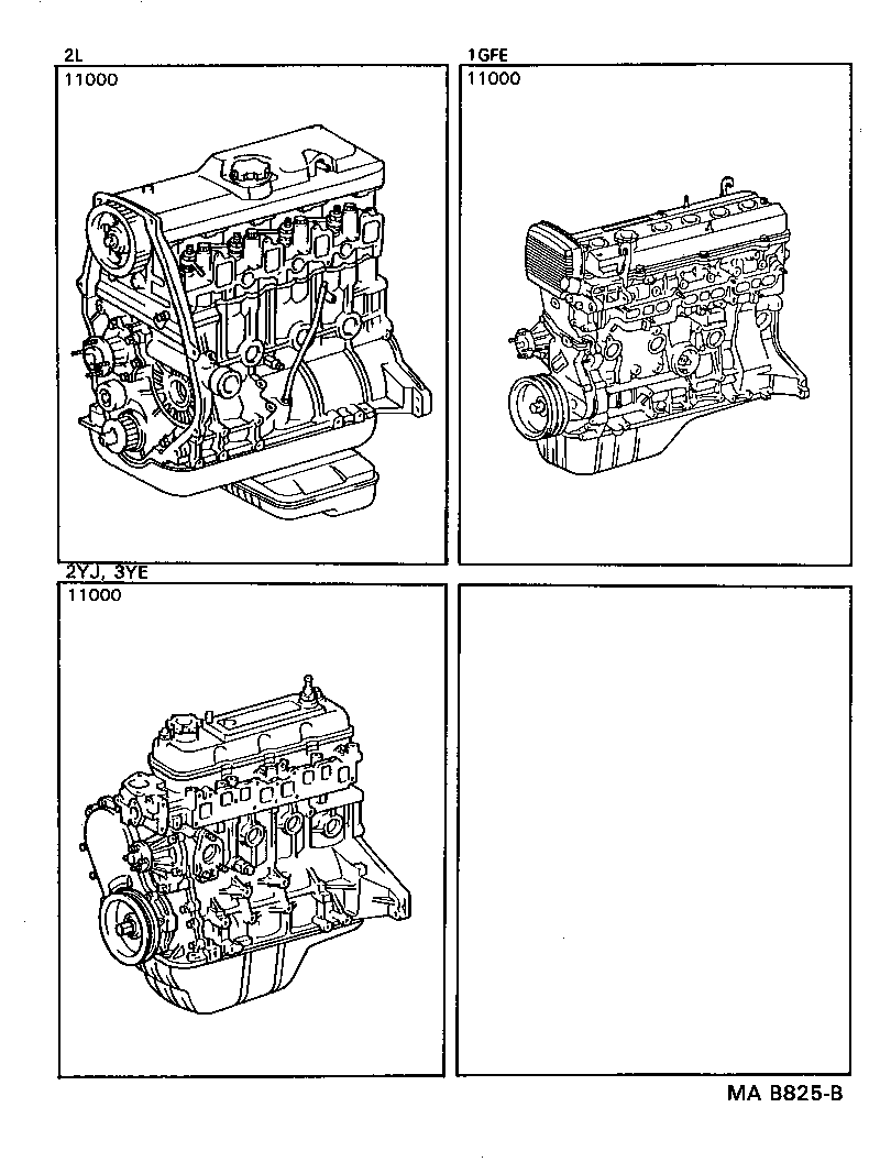  MARK 2 V WG |  PARTIAL ENGINE ASSEMBLY