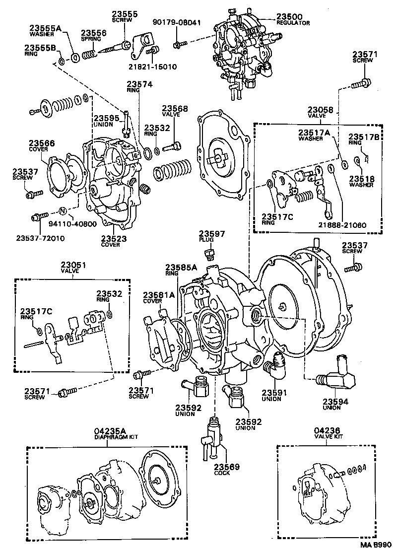  DYNA TOYOACE |  LPG OR CNG REGULATOR