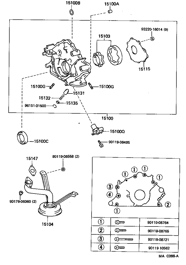  CROWN |  ENGINE OIL PUMP
