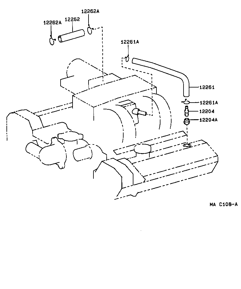  CROWN CROWN MAJESTA |  VENTILATION HOSE