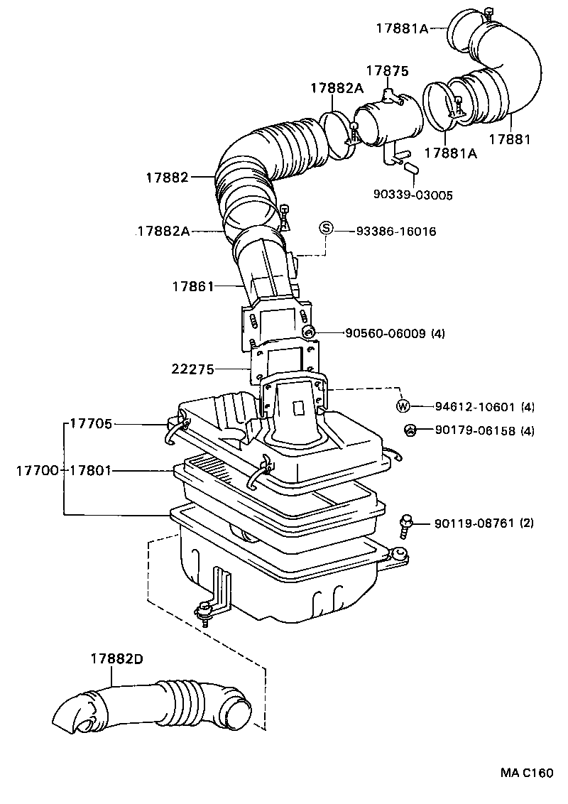  HILUX |  AIR CLEANER