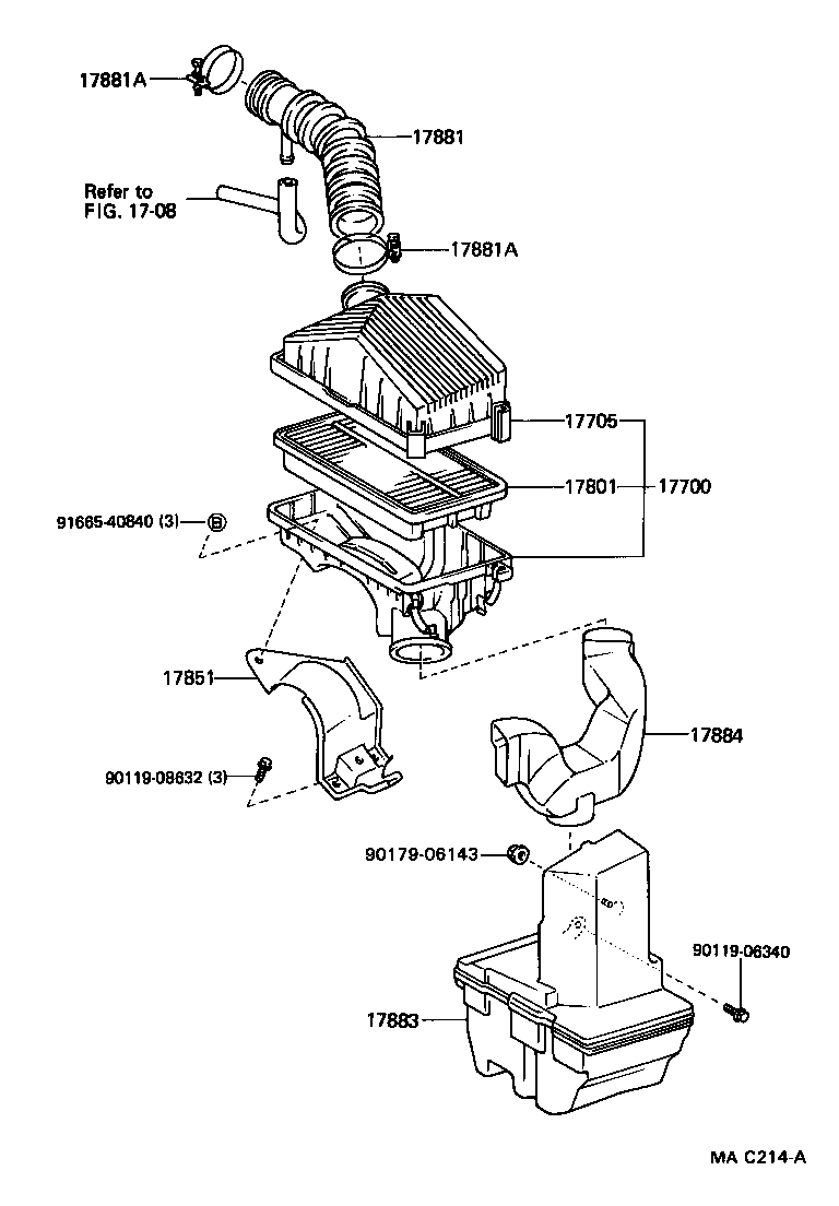 SPRINTER CARIB |  AIR CLEANER