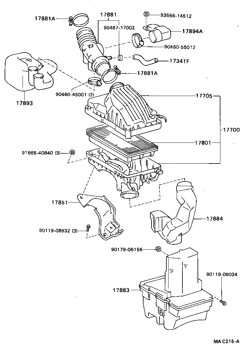  SPRINTER |  AIR CLEANER