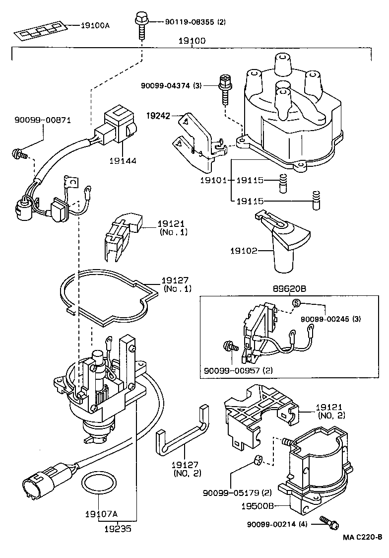  COROLLA |  DISTRIBUTOR