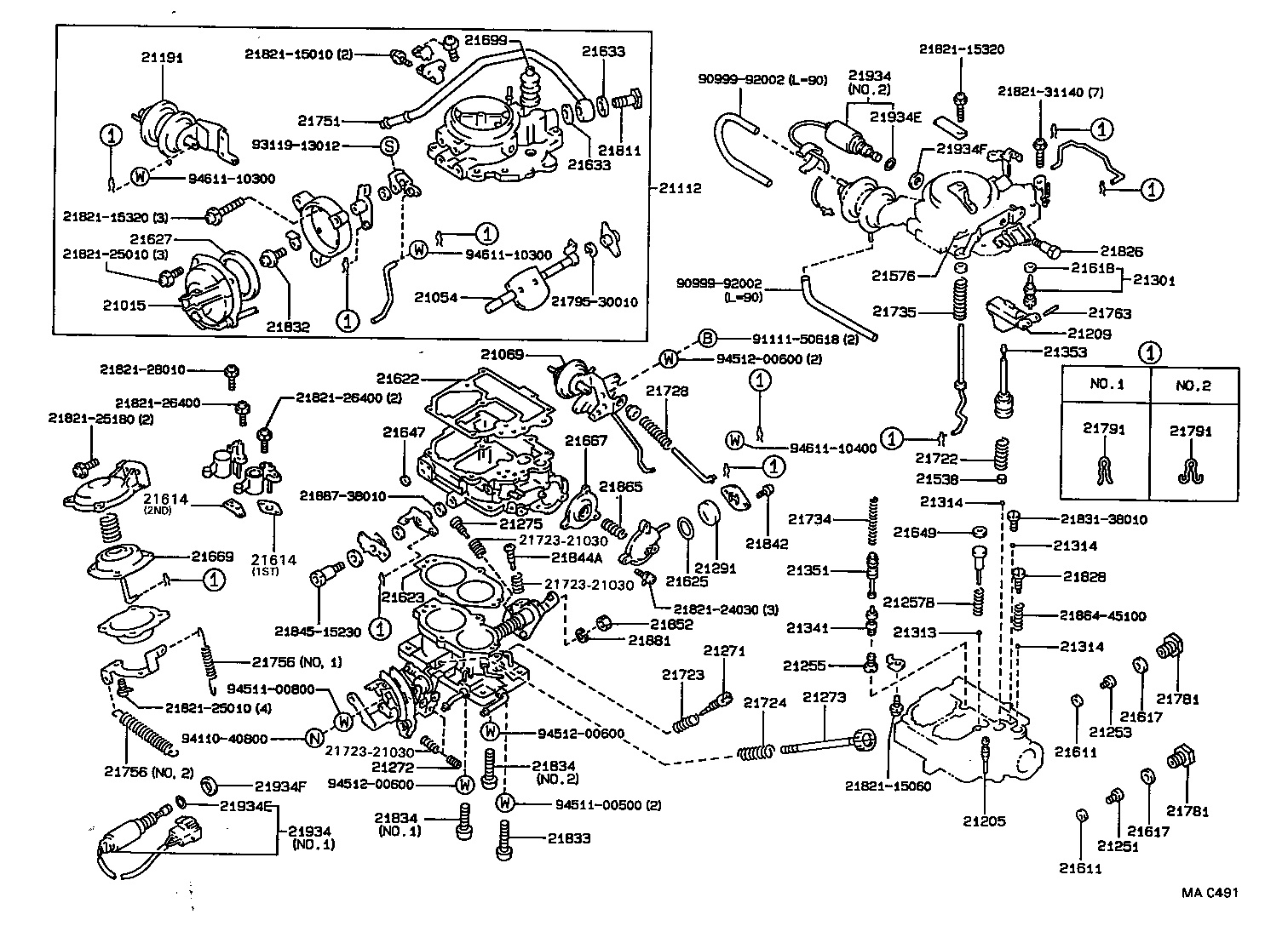  CARINA FF |  CARBURETOR
