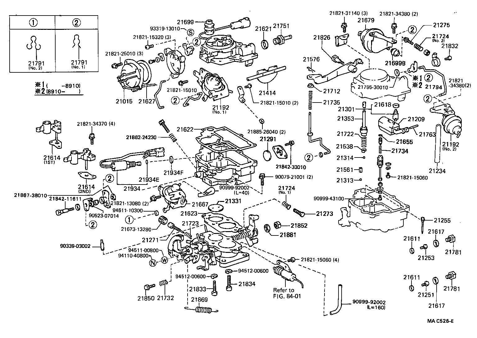  CARINA FF |  CARBURETOR