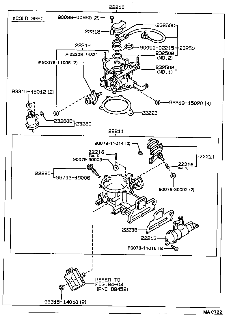  CARINA ED |  FUEL INJECTION SYSTEM