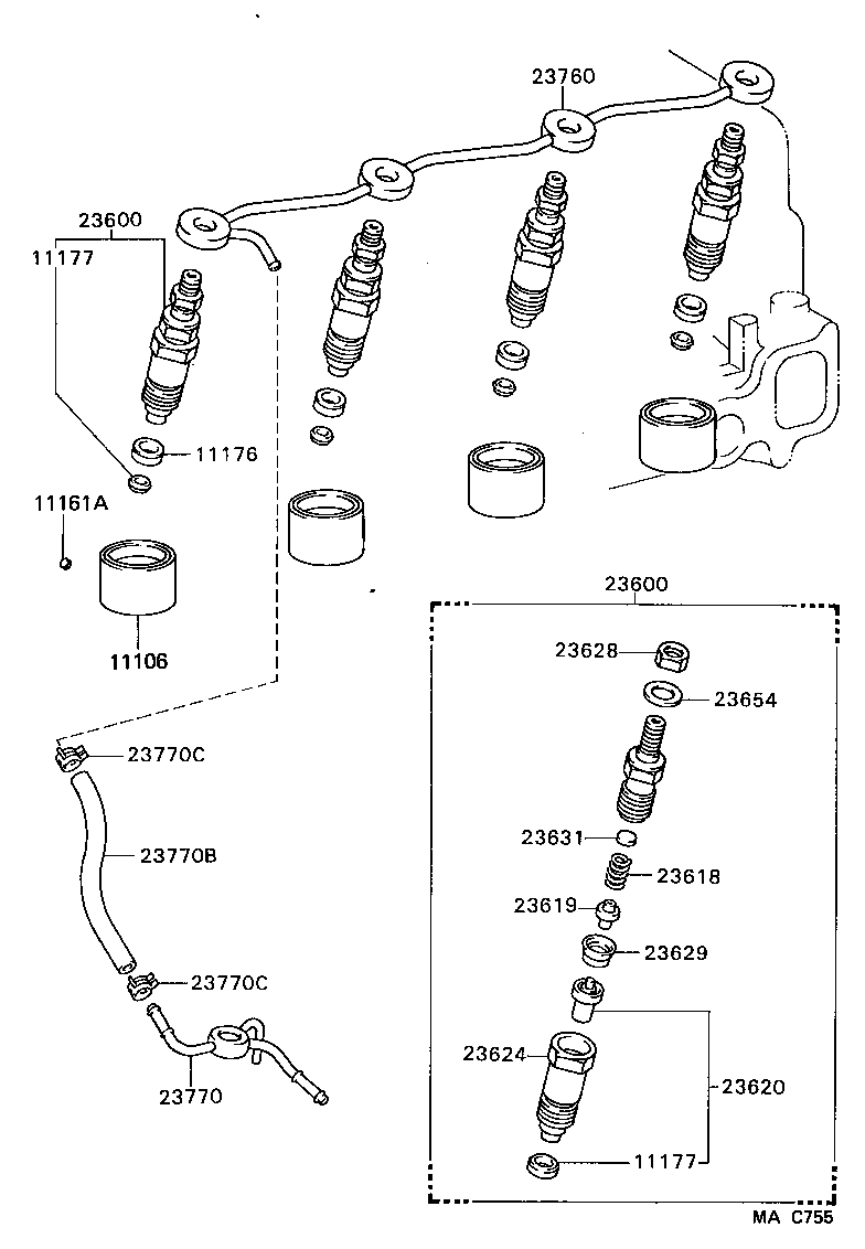  CROWN |  INJECTION NOZZLE