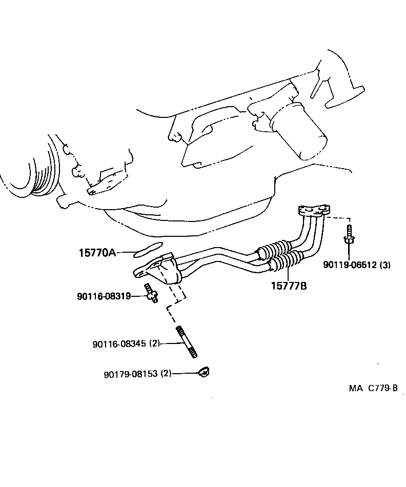  CROWN |  ENGINE OIL COOLER