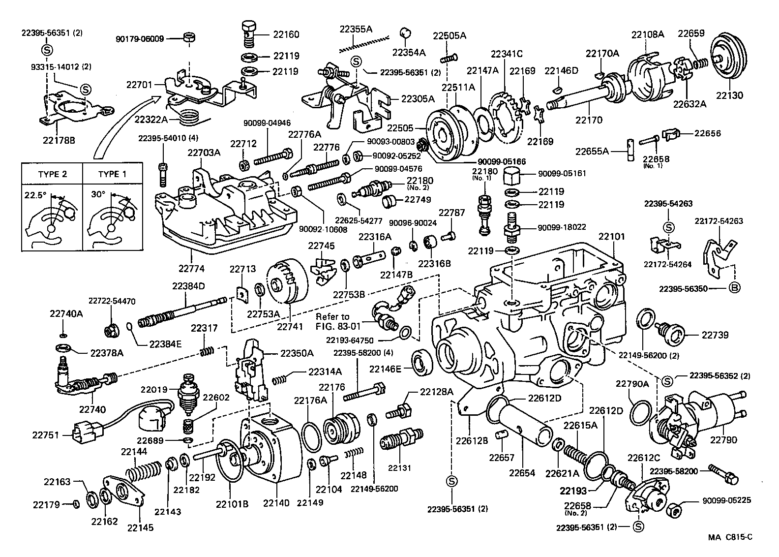 CROWN |  INJECTION PUMP BODY
