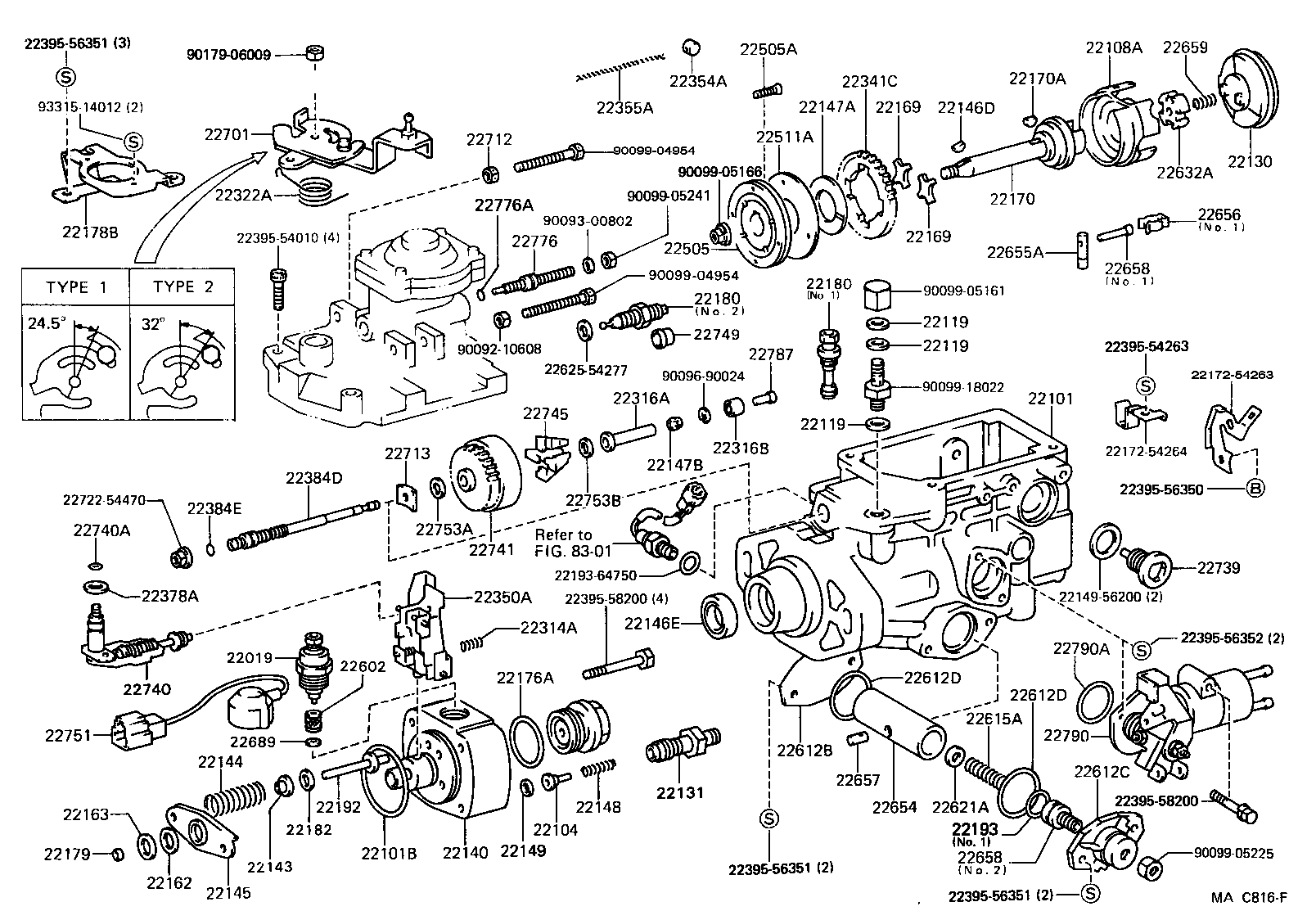  CROWN |  INJECTION PUMP BODY