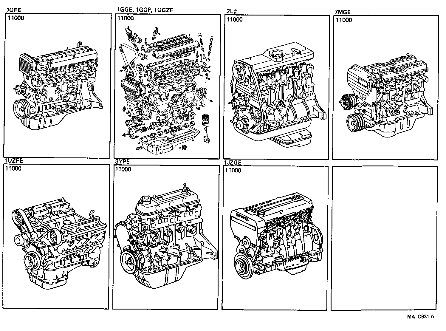  CROWN |  PARTIAL ENGINE ASSEMBLY