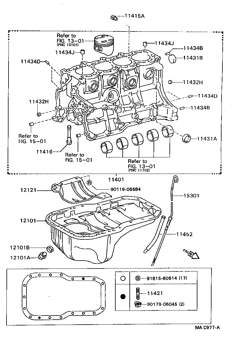  CAMRY VISTA |  CYLINDER BLOCK
