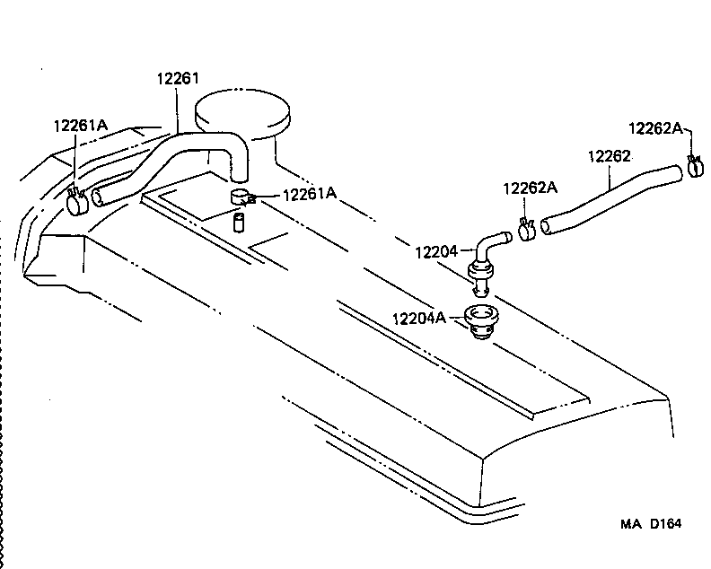  STARLET |  VENTILATION HOSE