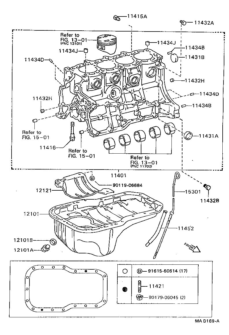  CARINA FF |  CYLINDER BLOCK
