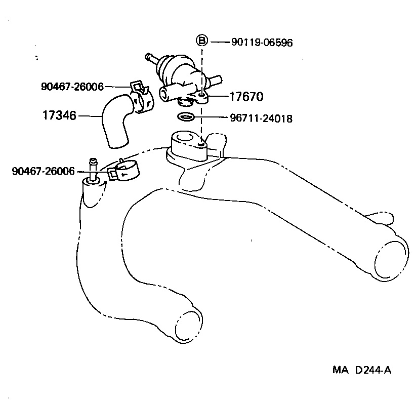  STARLET |  MANIFOLD AIR INJECTION SYSTEM