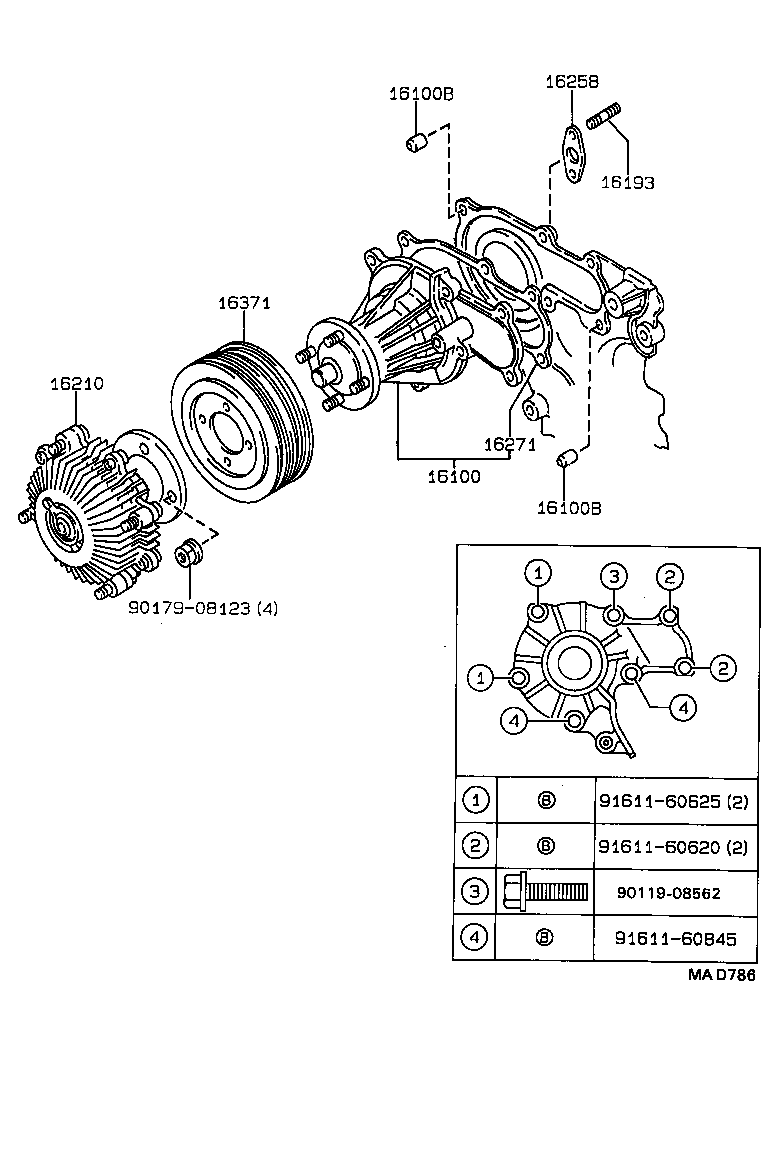  MARK 2 |  WATER PUMP