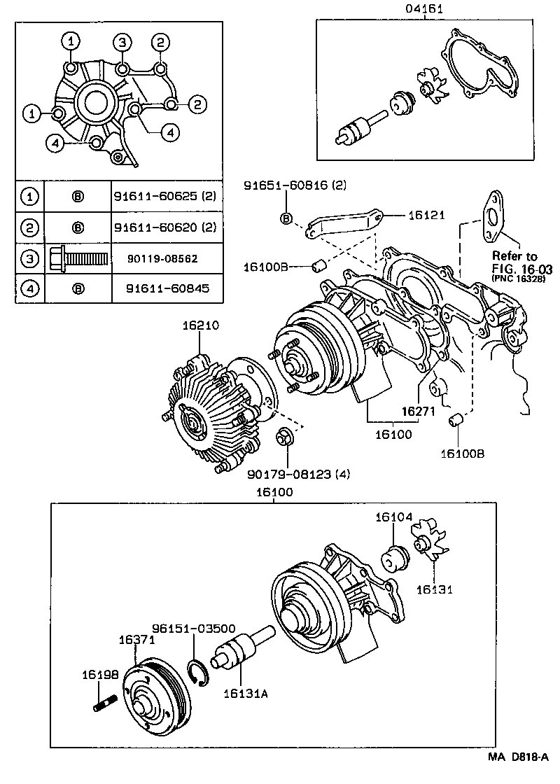  MARK 2 |  WATER PUMP