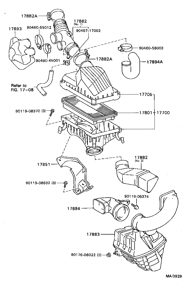  CARINA FF |  AIR CLEANER