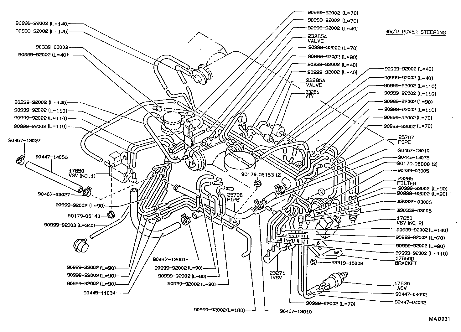  CARINA FF |  VACUUM PIPING