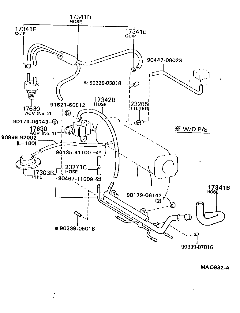  CARINA FF |  VACUUM PIPING