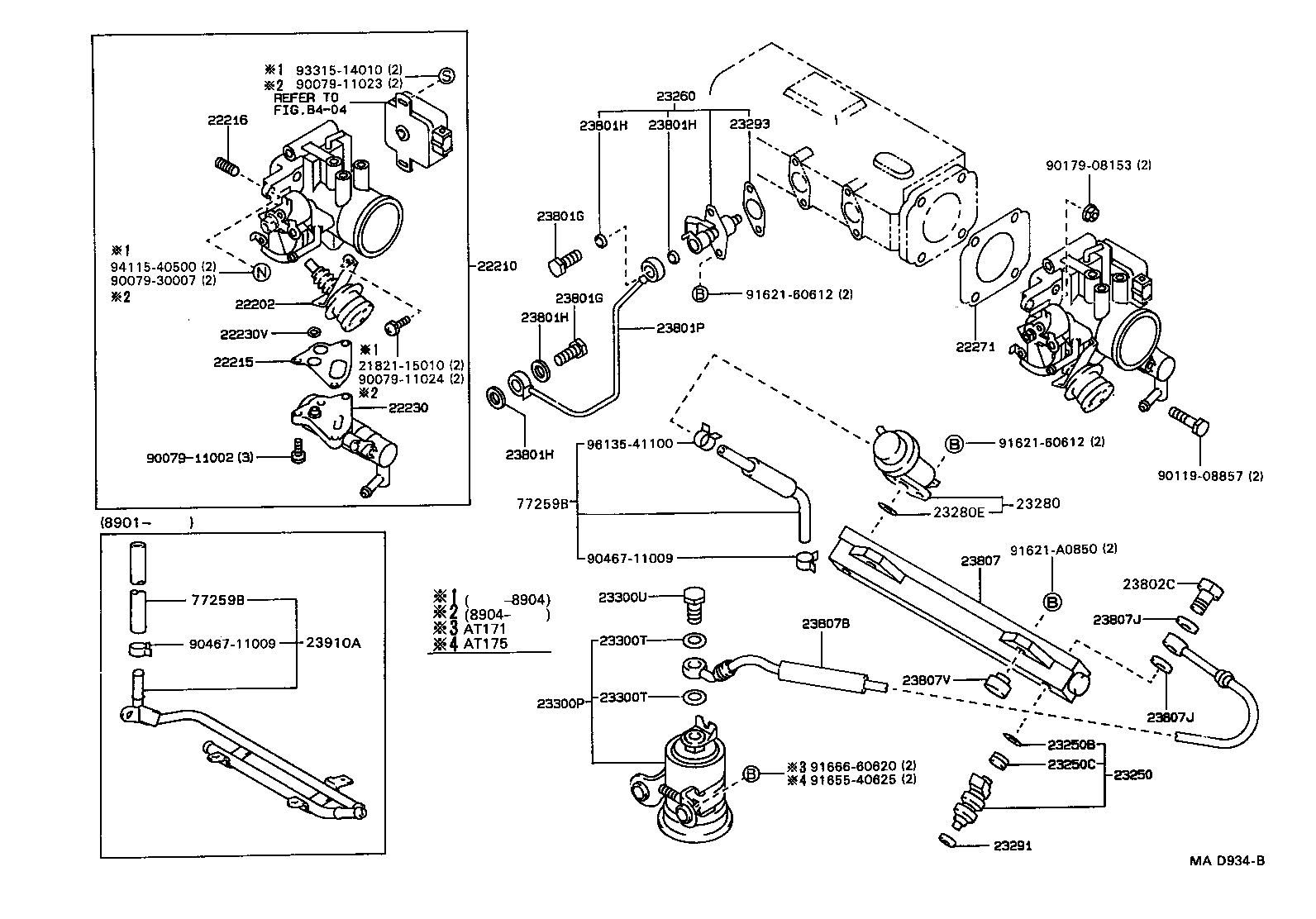  CARINA FF |  FUEL INJECTION SYSTEM